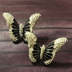 Bebe Adorable Butterfly Earrings